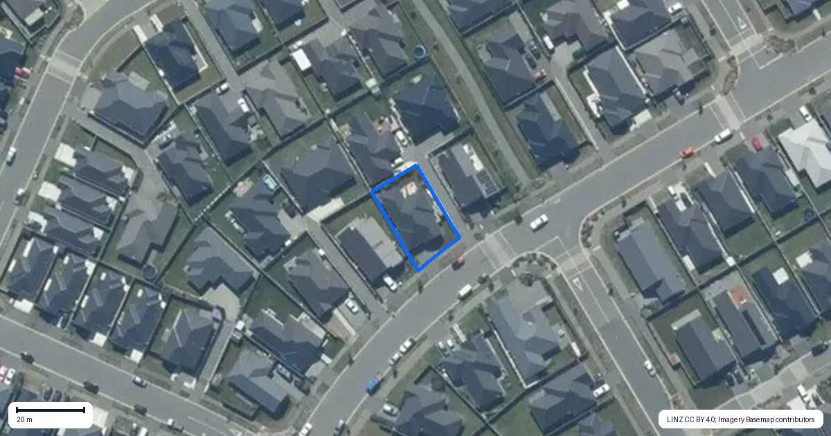 Property context map for 81 Lady Isaac Drive, Rolleston