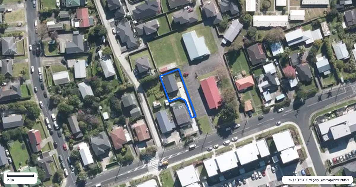 Property context map for 196A Beach Haven Road, Beach Haven, Auckland