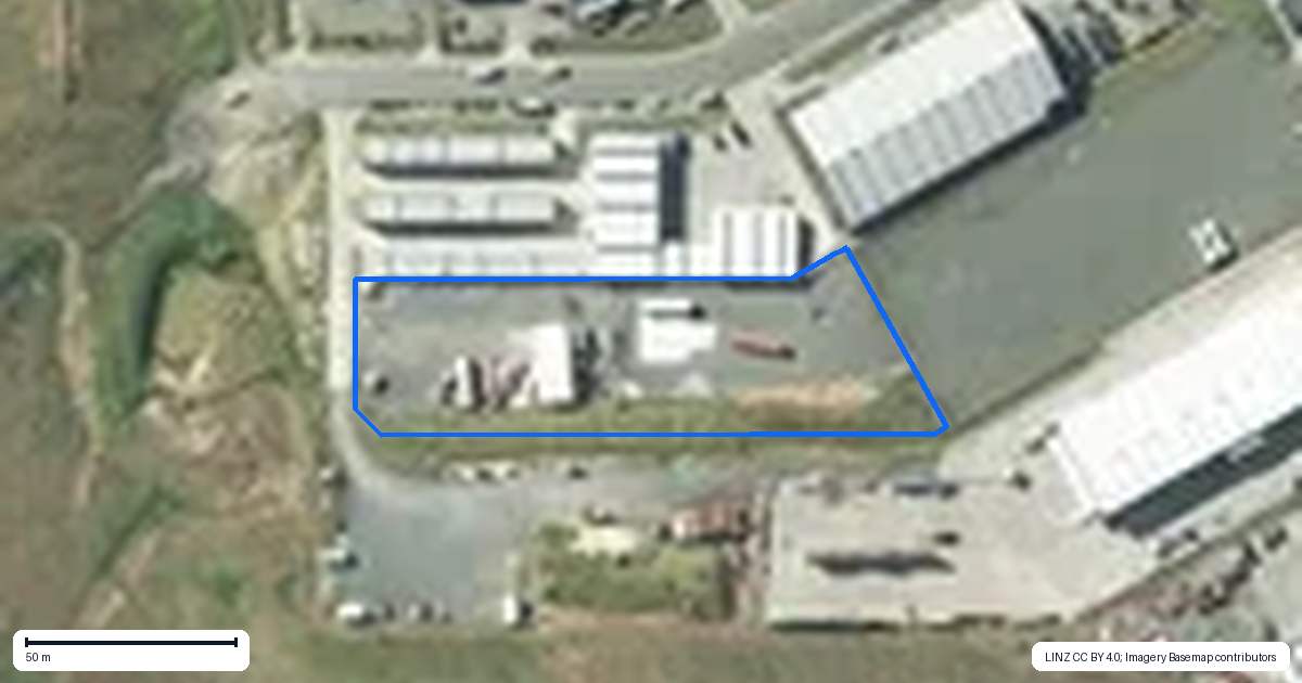 Property context map for 17 Gumfield Drive, Warkworth