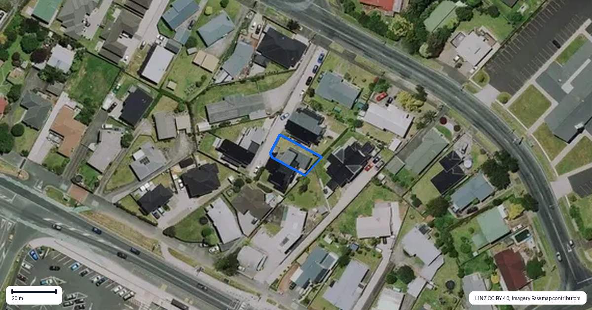 Property context map for 3/44 Glenview Terrace, Glenview, Hamilton