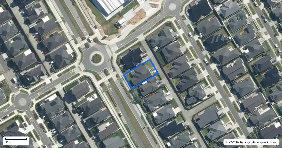 Property context map for 66 Argent Lane, Wainui