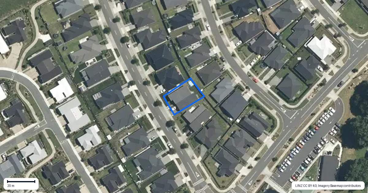 Property context map for 28 Lockerbie Street, Morrinsville