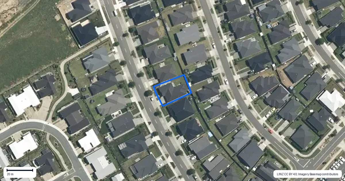 Property context map for 34 Lockerbie Street, Morrinsville