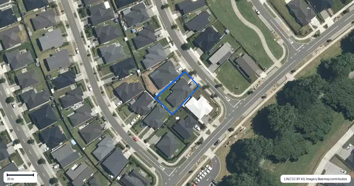 Property context map for 3 Morrin Street, Morrinsville