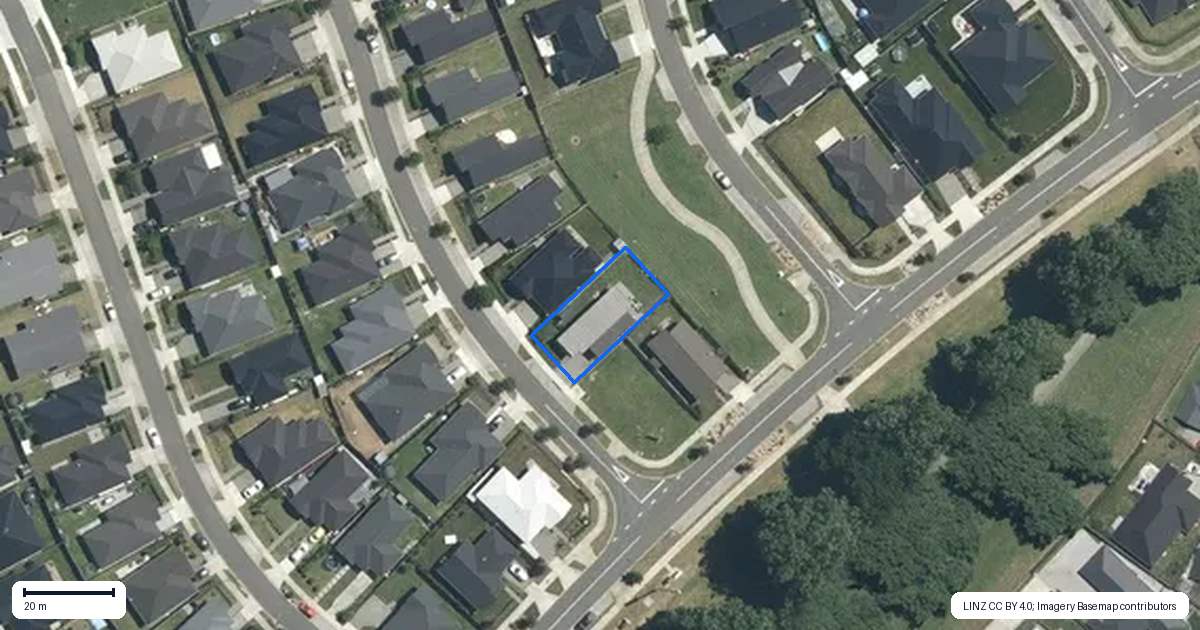 Property context map for 4 Morrin Street, Morrinsville