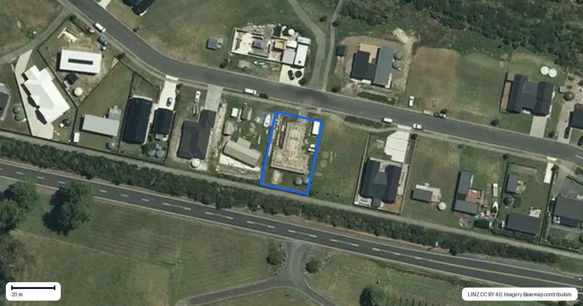 Property context map for 13 Oliver Leighs Drive, Cooks Beach, Whitianga