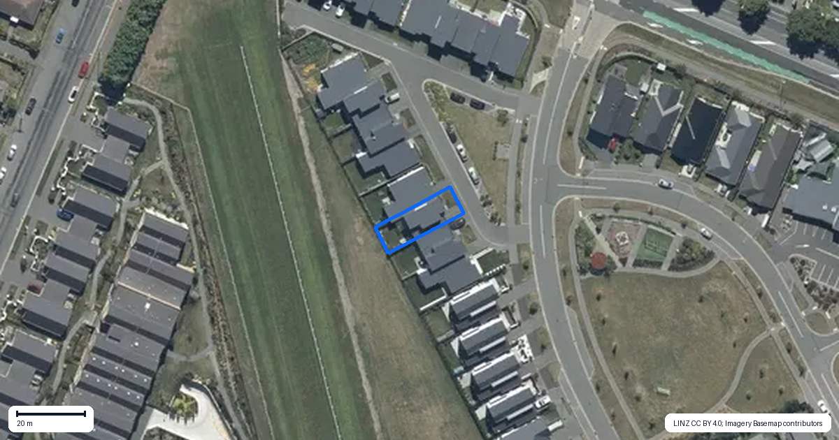 Property context map for 89 Manakura Street, Russley, Christchurch