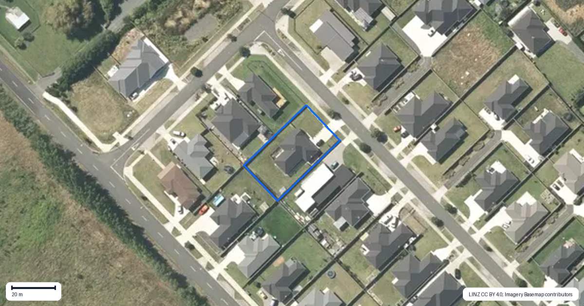 Property context map for 19 Chardonnay Way, Te Kauwhata