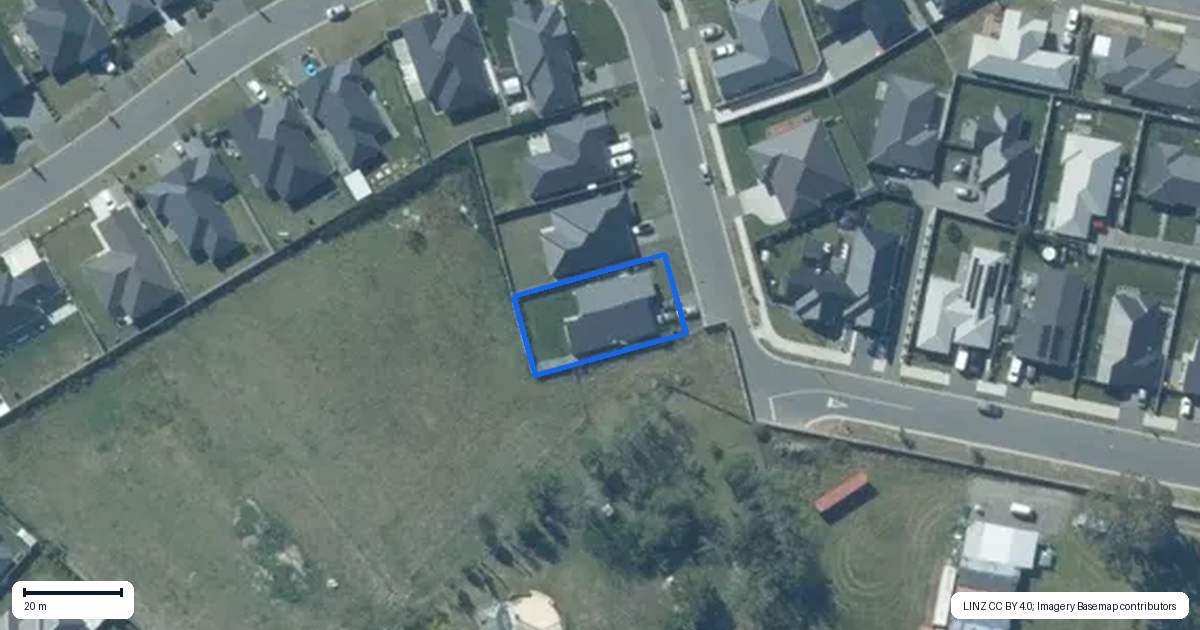 Property context map for 36 Fairbairn Road, Rolleston