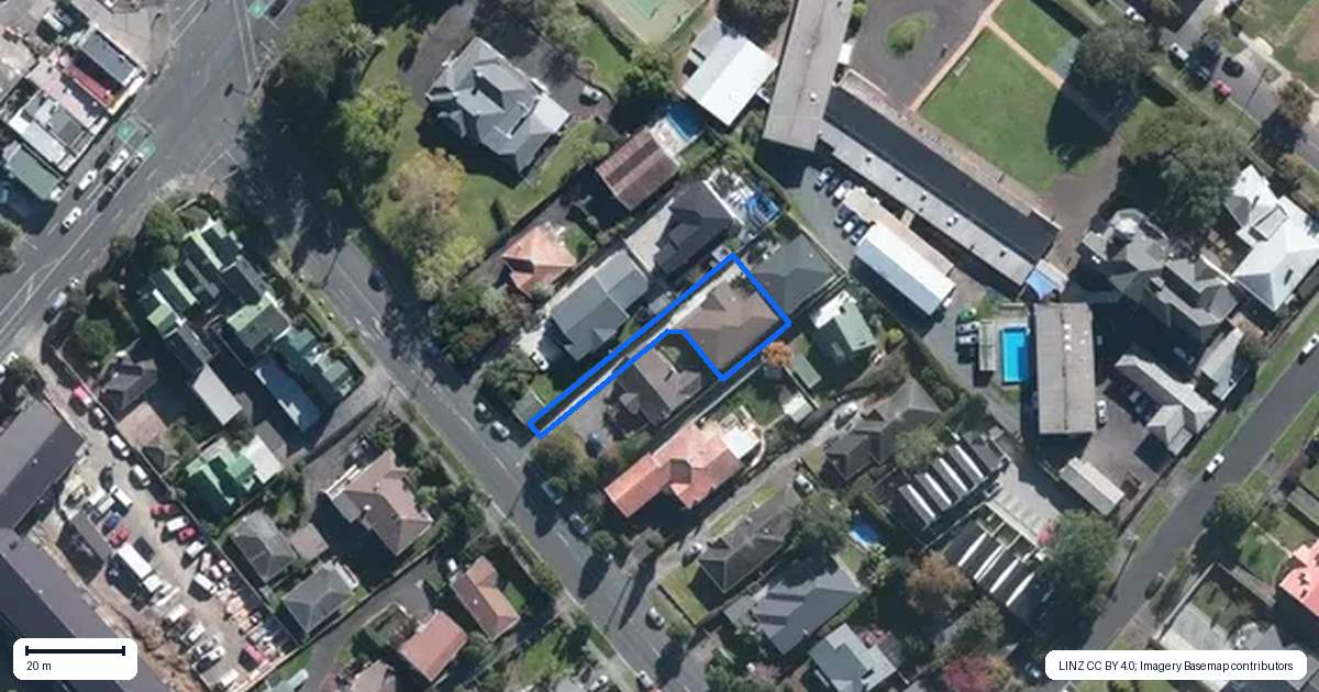 Property context map for 10A Richardson Road, Mount Albert, Auckland