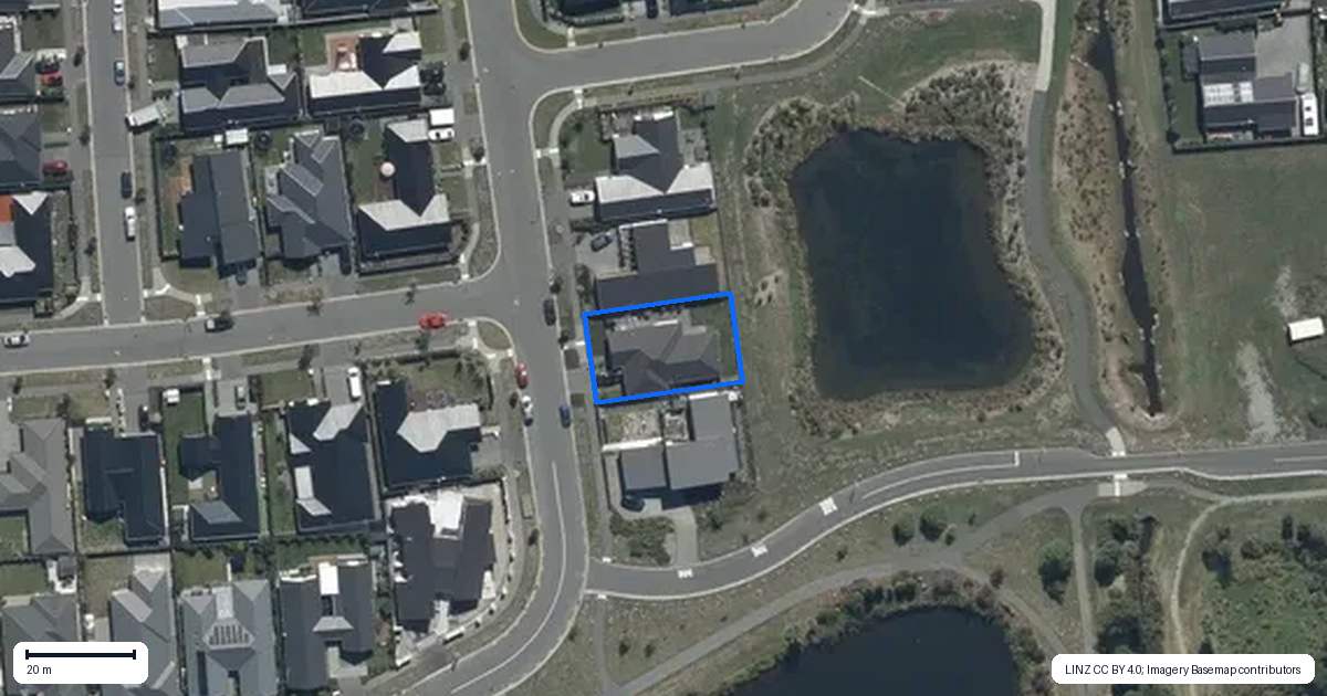 Property context map for 79 Katrine Drive, Burwood, Christchurch