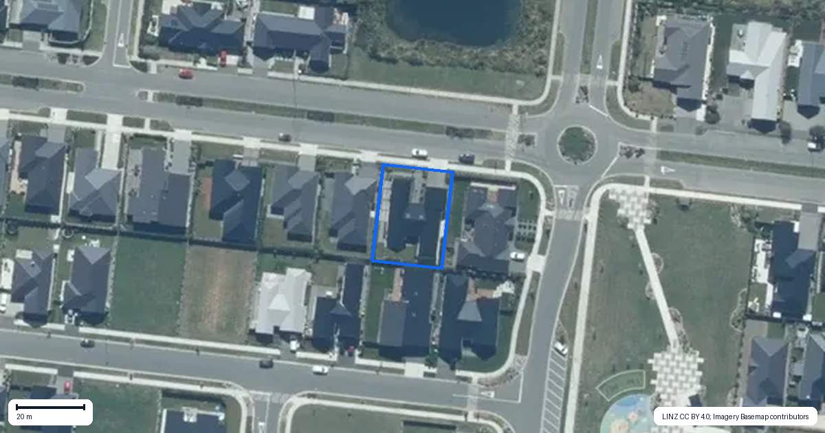 Property context map for 106 Southfield Drive, Lincoln