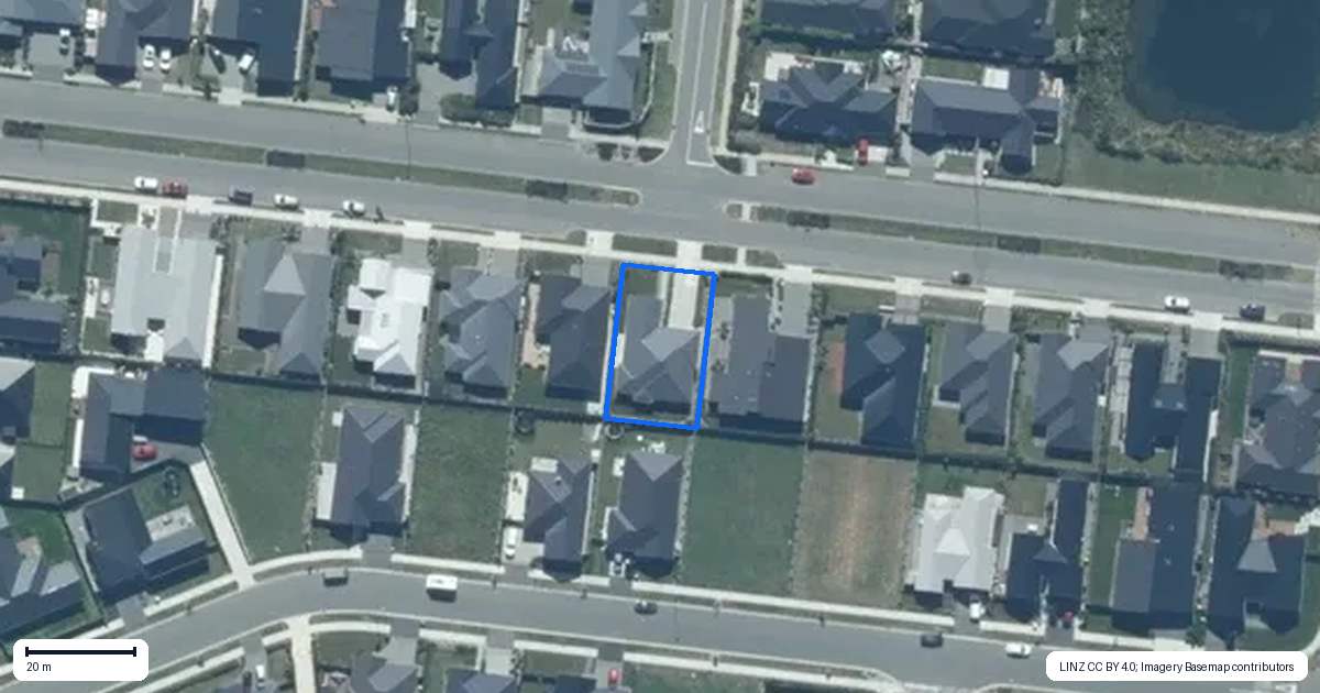 Property context map for 96 Southfield Drive, Lincoln