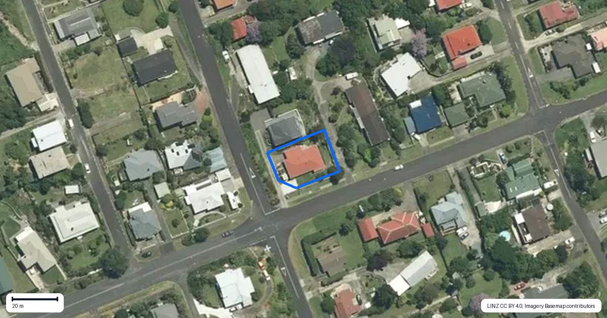Property context map for 402B Sandes Street, Thames