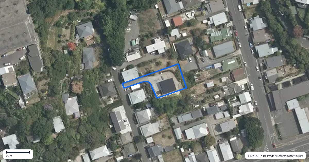 Property context map for 7A Paradise Road, Napier South, Napier