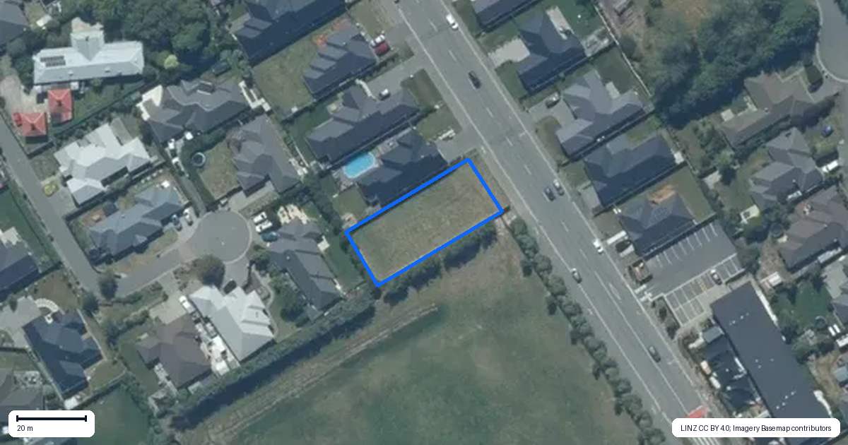 Property context map for 14 Broadlands Drive, Rolleston