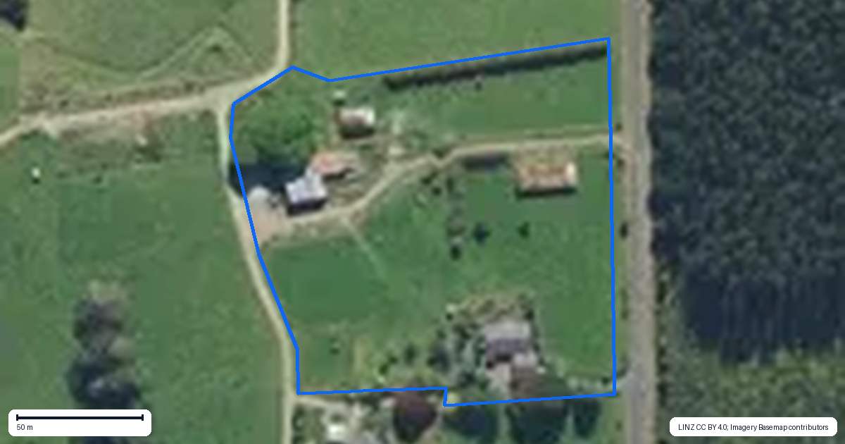 Property context map for 731 Puhipuhi Road, Whakapara, Hikurangi