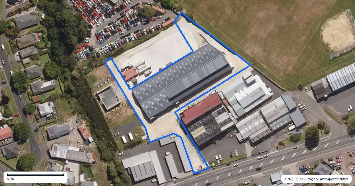 Property context map for 152 Kaikorai Valley Road, Glenross, Dunedin
