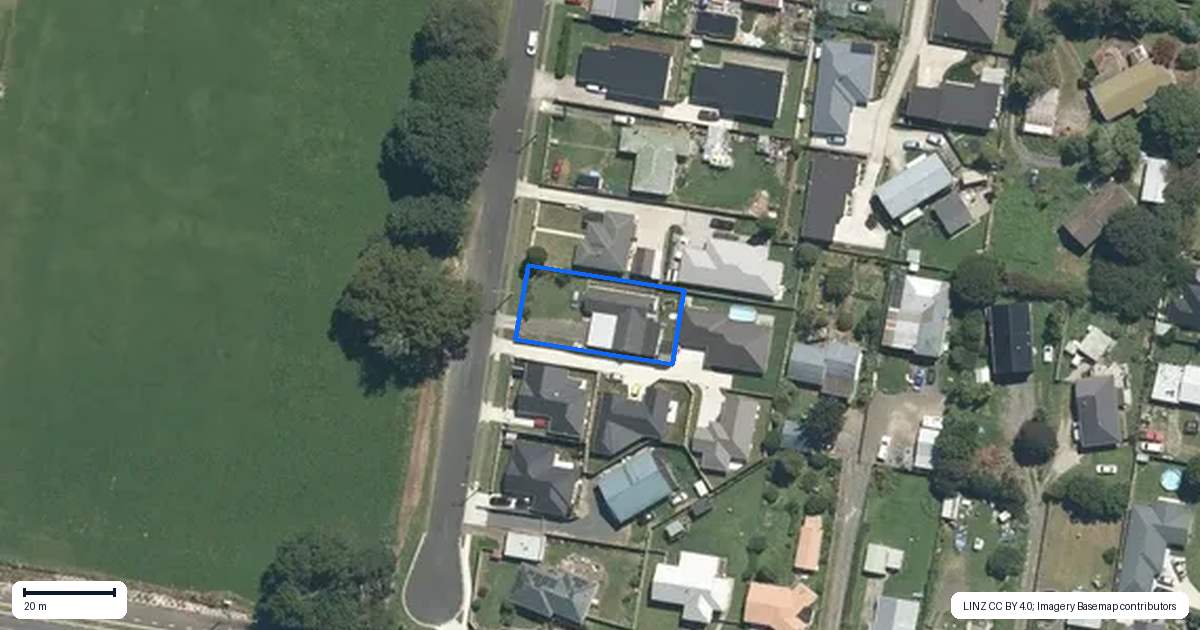 Property context map for 49A Hall Street, Kihikihi, Te Awamutu
