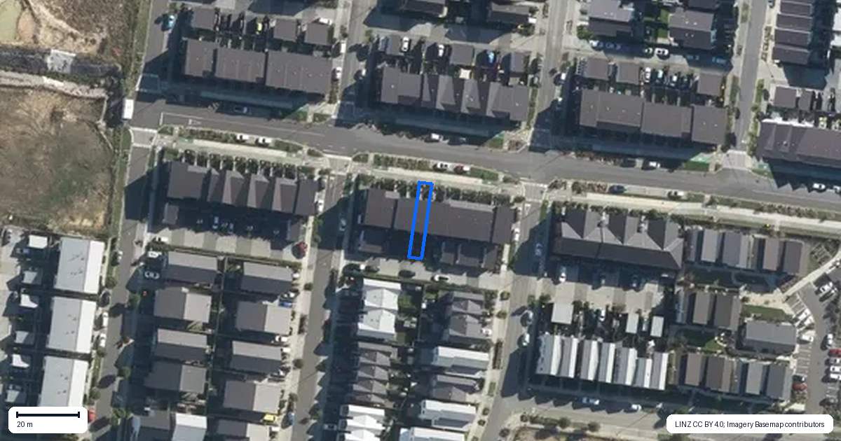 Property context map for 43 Manarini Road, Westgate, Auckland