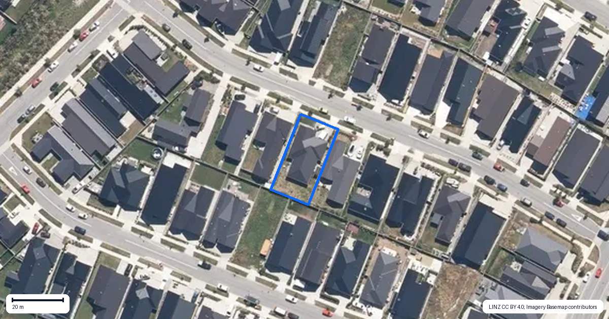 Property context map for 13 Till Street, Jacks Point, Queenstown