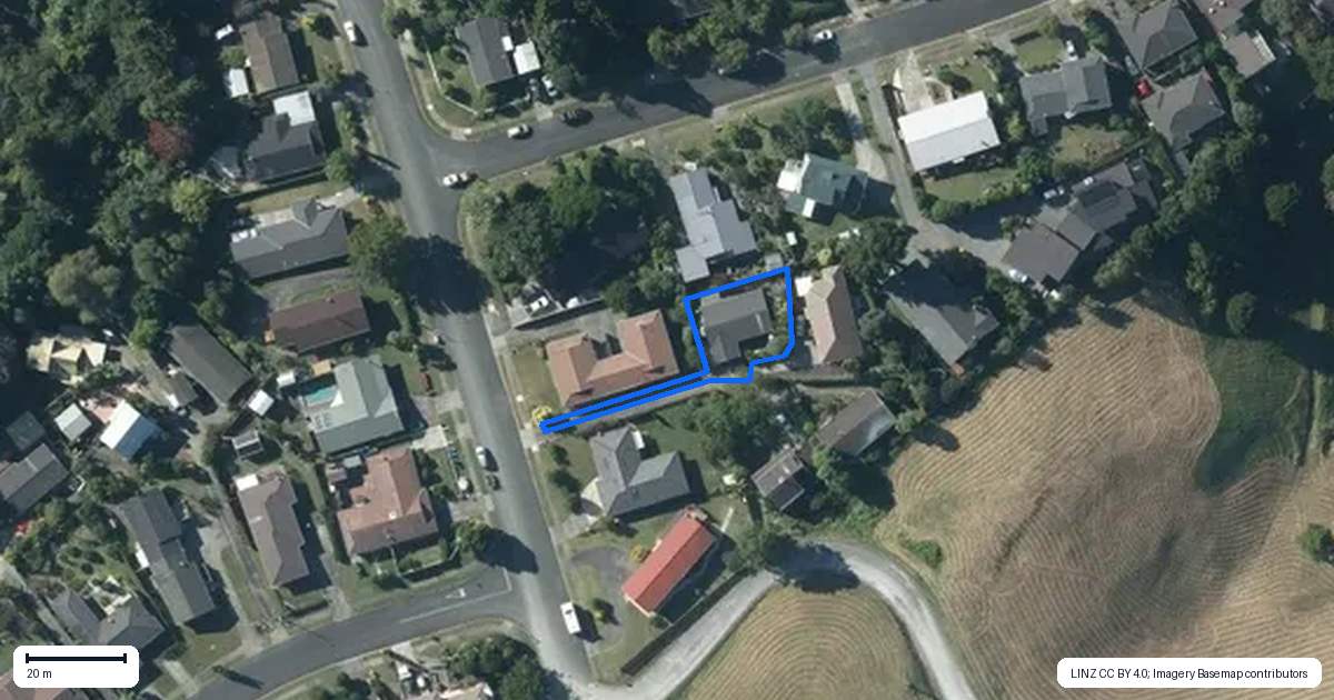 Property context map for 43 Alnwick Street, Warkworth