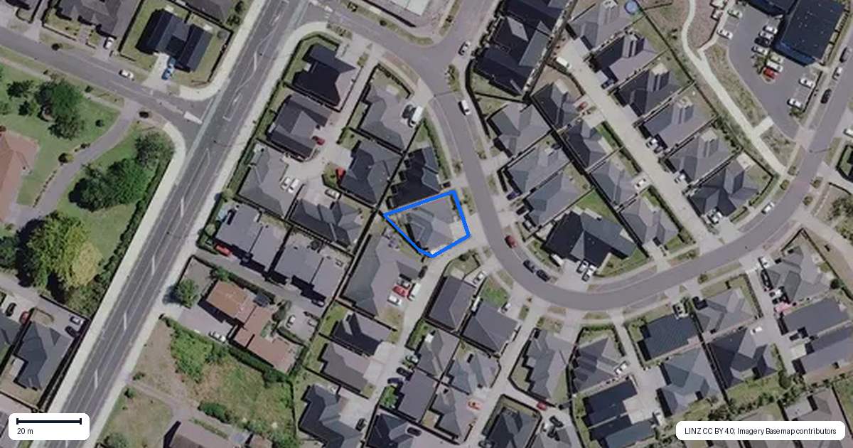 Property context map for 20 Pragma Rise, Rototuna North, Hamilton