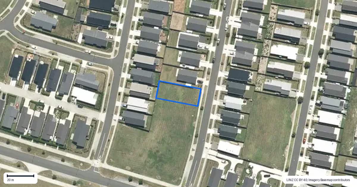 Property context map for 9 Bittern Road, Te Kauwhata