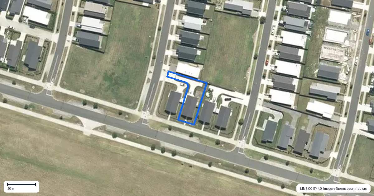 Property context map for 4 Bittern Road, Te Kauwhata