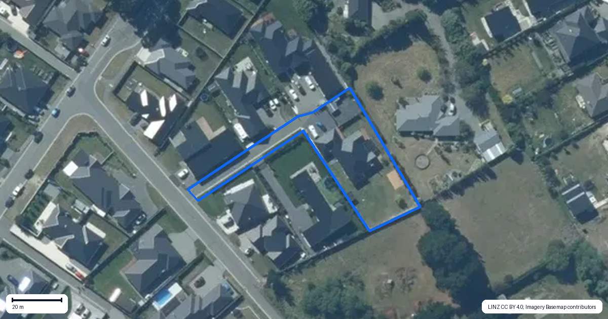 Property context map for 9 Vaughan Drive, Rolleston