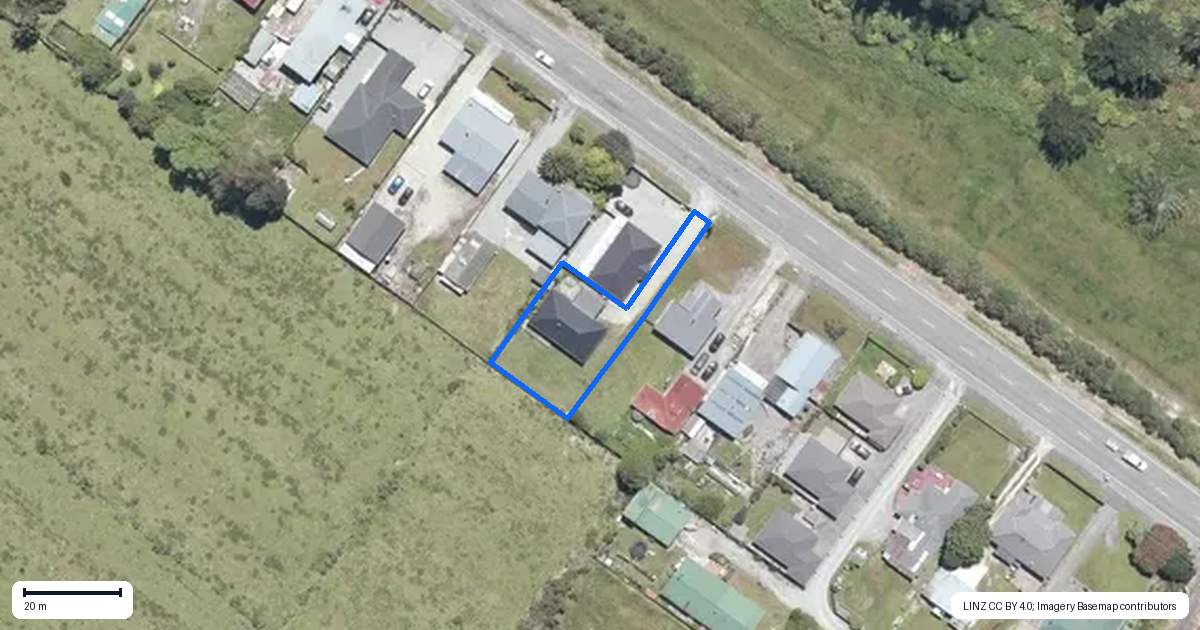 Property context map for 60A Kaniere Road, Hokitika