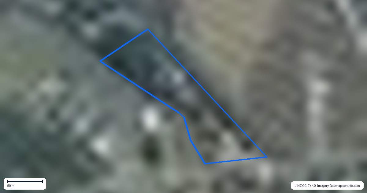 Property context map for 555 Blue Spur Road, Arahura Valley, Hokitika