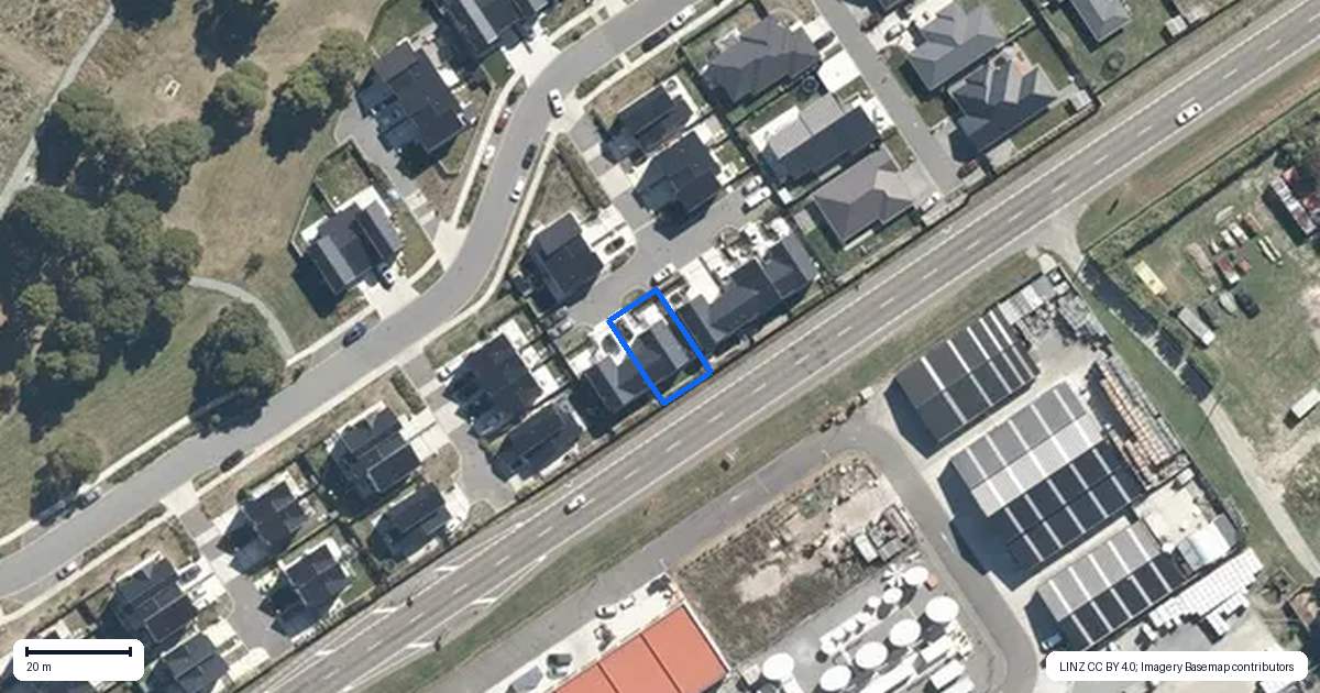 Property context map for 8 Desert Gold Lane, Wallaceville, Upper Hutt