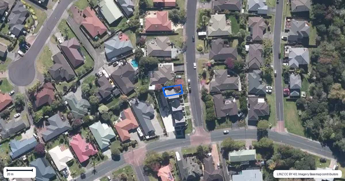 Property context map for 6/2 Jadewynn Drive, Massey, Auckland