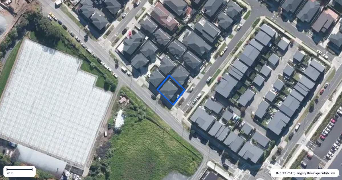 Property context map for 2A Dorricott Avenue, Hobsonville, Auckland