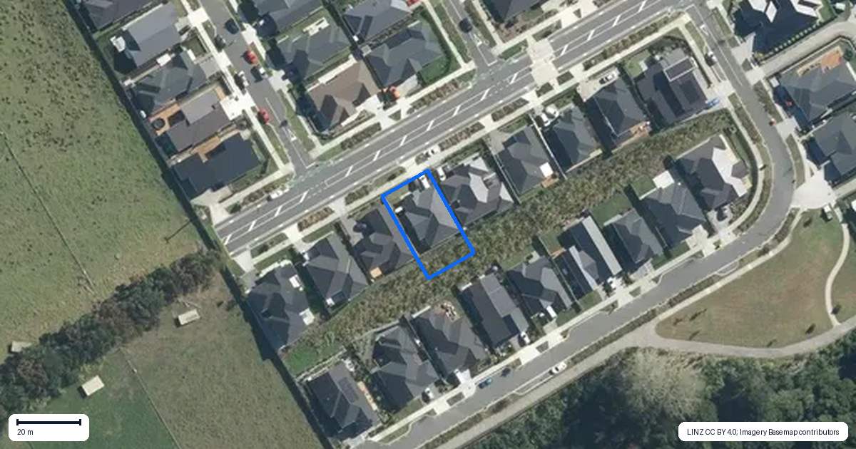 Property context map for 98 John Fair Drive, Wainui