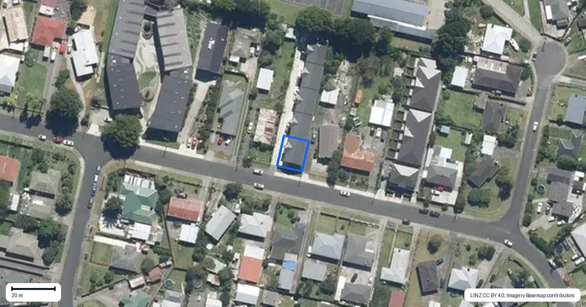 Property context map for 28A Franklyne Road, Otara, Auckland