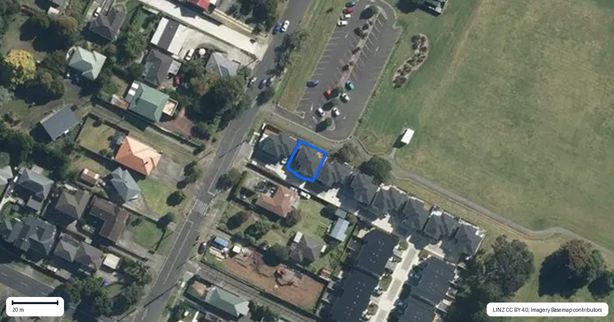 Property context map for 4 Paku Lane, Mount Wellington, Auckland