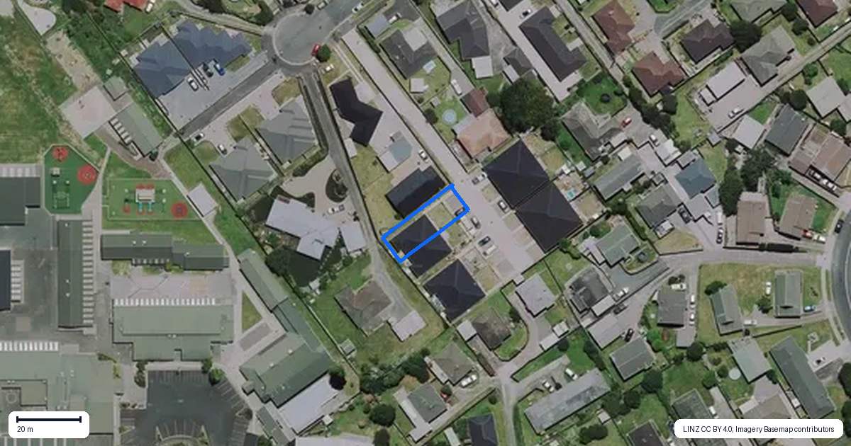 Property context map for 1/19 Norman Street, Nawton, Hamilton