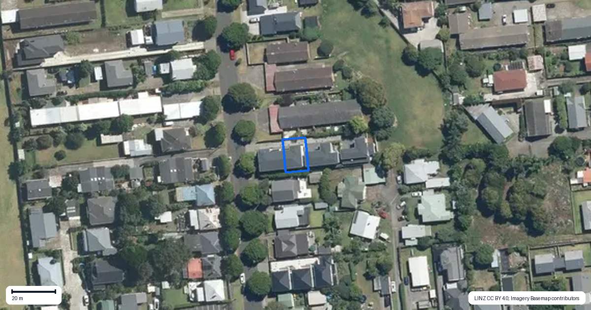 Property context map for 39B Spring Street, Onehunga, Auckland