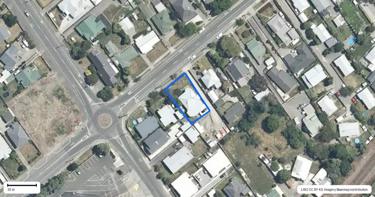 Property context map for 903 Nelson Street North, Mahora, Hastings