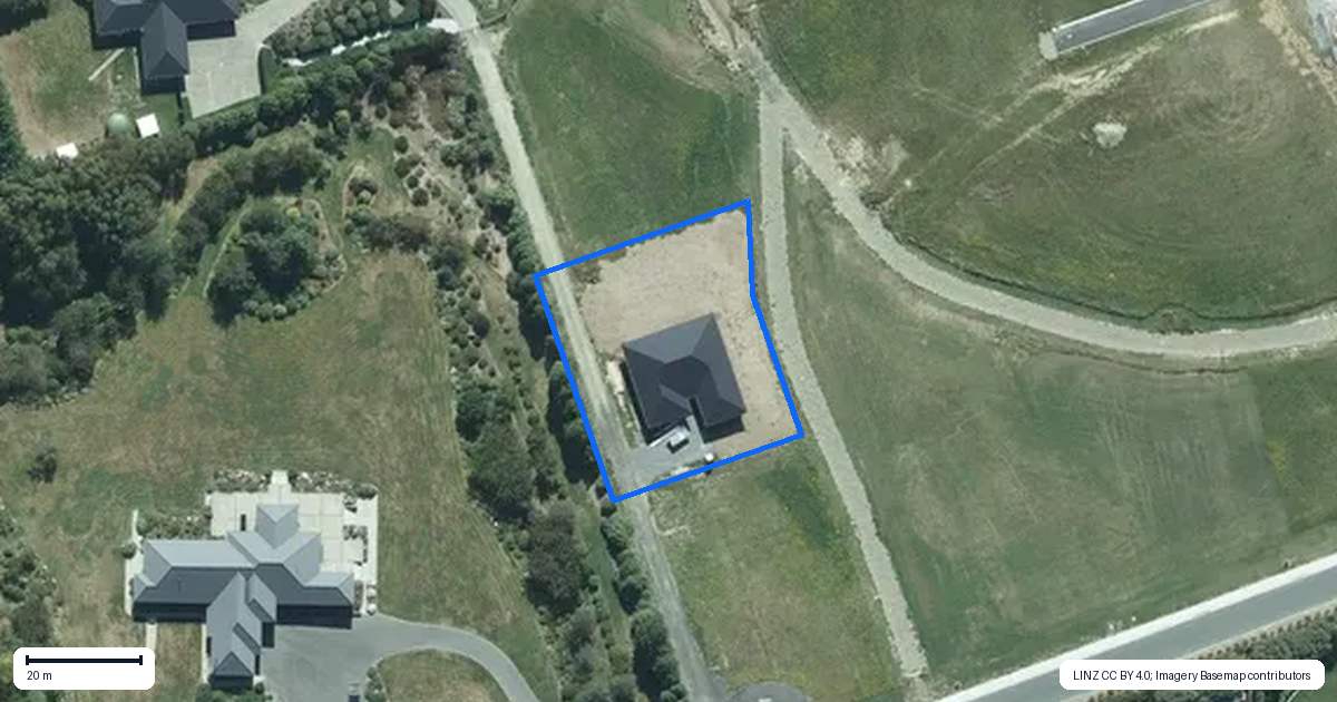 Property context map for 42 Arcadia Place, Seaward Bush, Invercargill