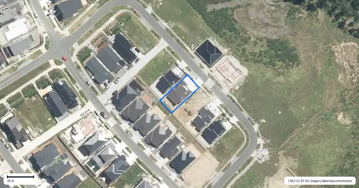 Property context map for 23 Bremner Ridge Street, Flat Bush, Auckland