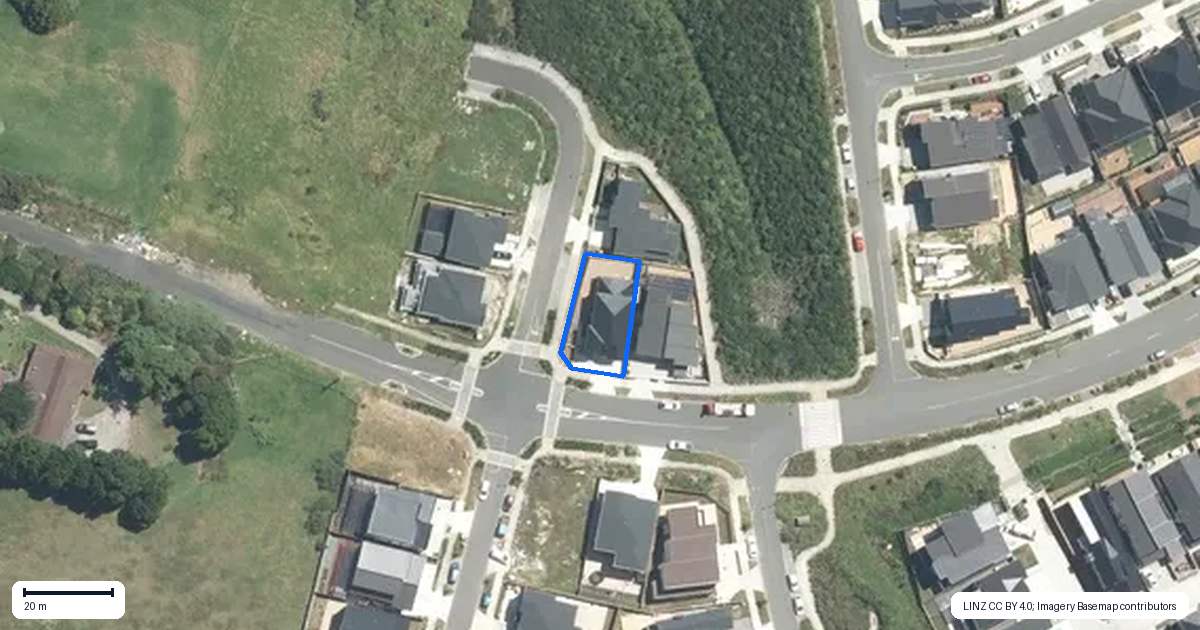 Property context map for 1 Verdant View Avenue, Flat Bush, Auckland