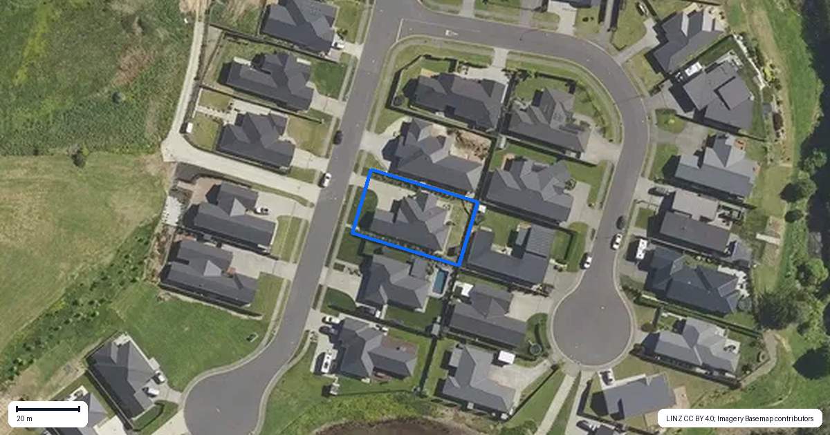Property context map for 46 Baxendale Drive, Matipo Heights, Rotorua