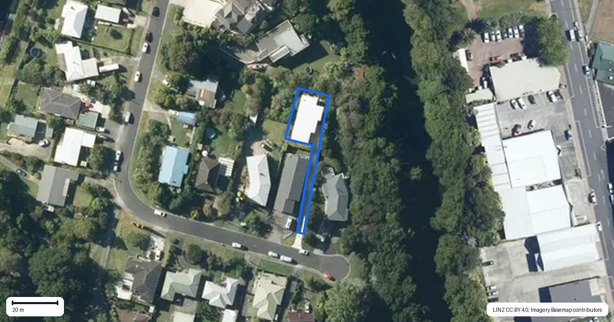 Property context map for 9A Pound Street, Warkworth
