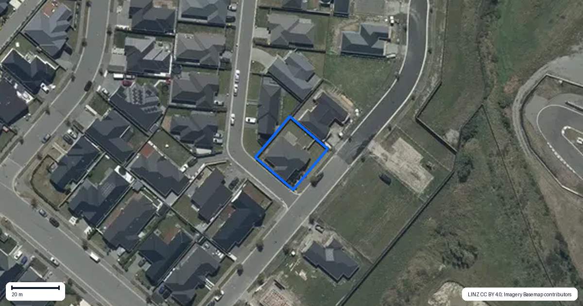 Property context map for 5 John Holmes Road, Halswell, Christchurch
