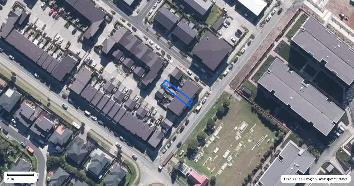 Property context map for 80 Clark Road, Hobsonville, Auckland