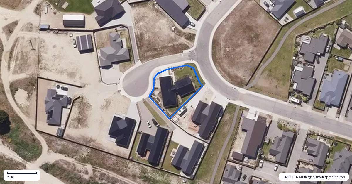 Property context map for 1 Sequoia Close, Alexandra