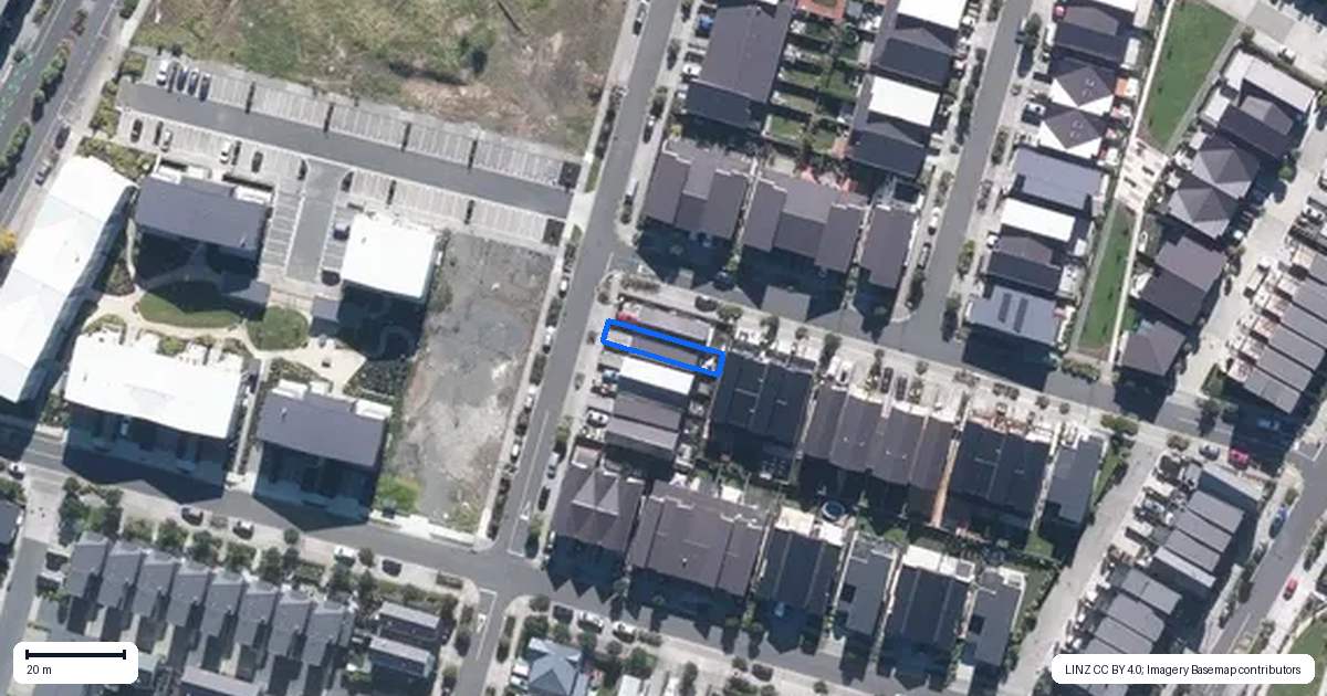Property context map for 21 Peihana Road, Hobsonville, Auckland